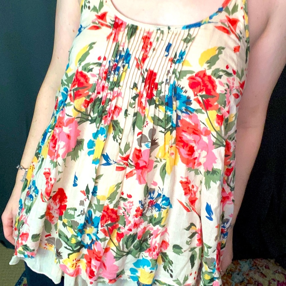 Anthropologie Lilli’s Closet Floral Top